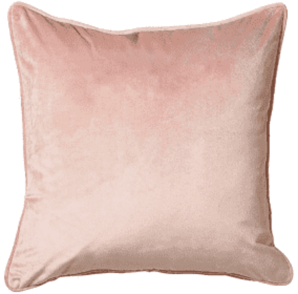 Bellingham super designer Velour Cushion with feather filling-Chair & Sofa Cushions-Renaissance Design Studio