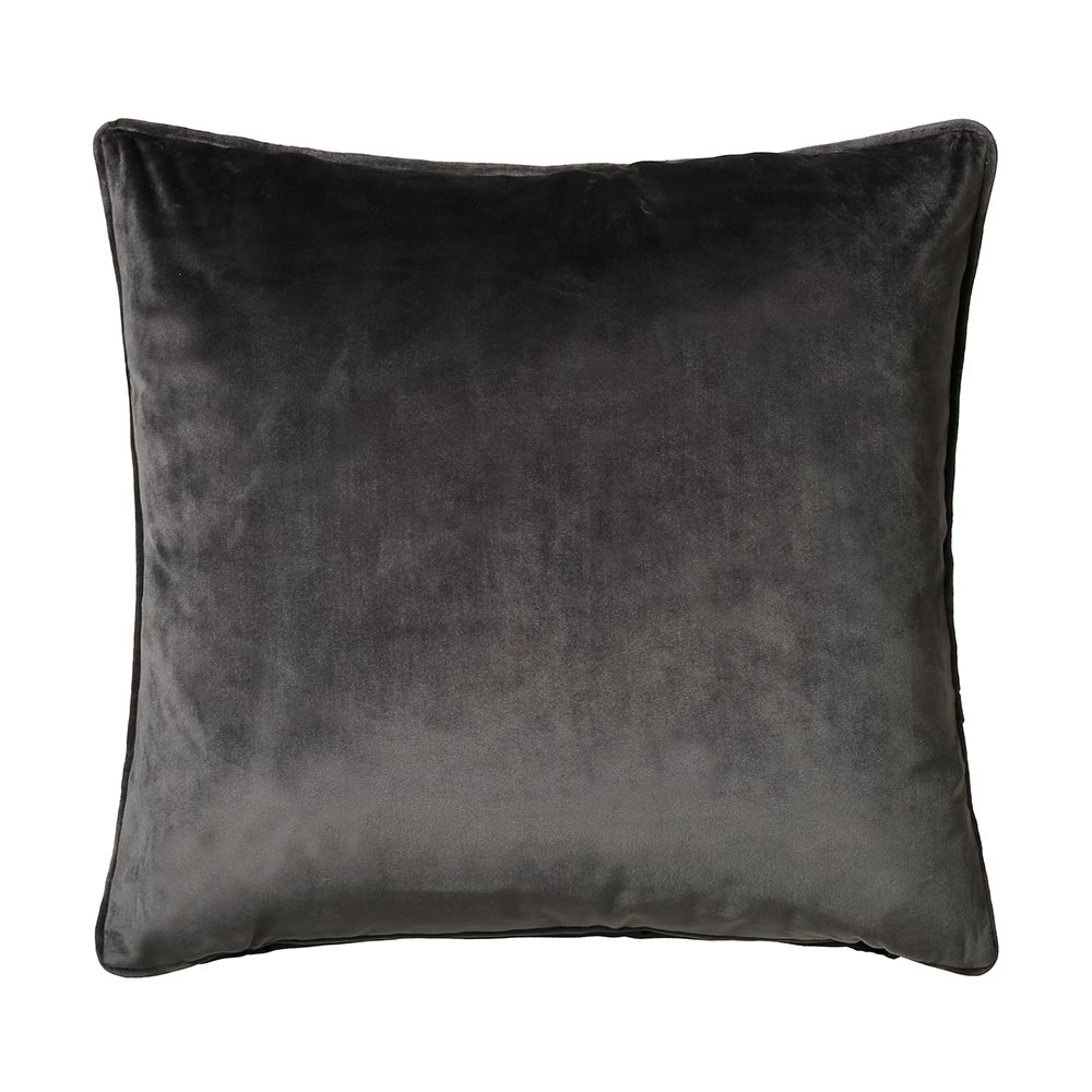 Bellingham super designer Velour Cushion with feather filling-Renaissance Design Studio
