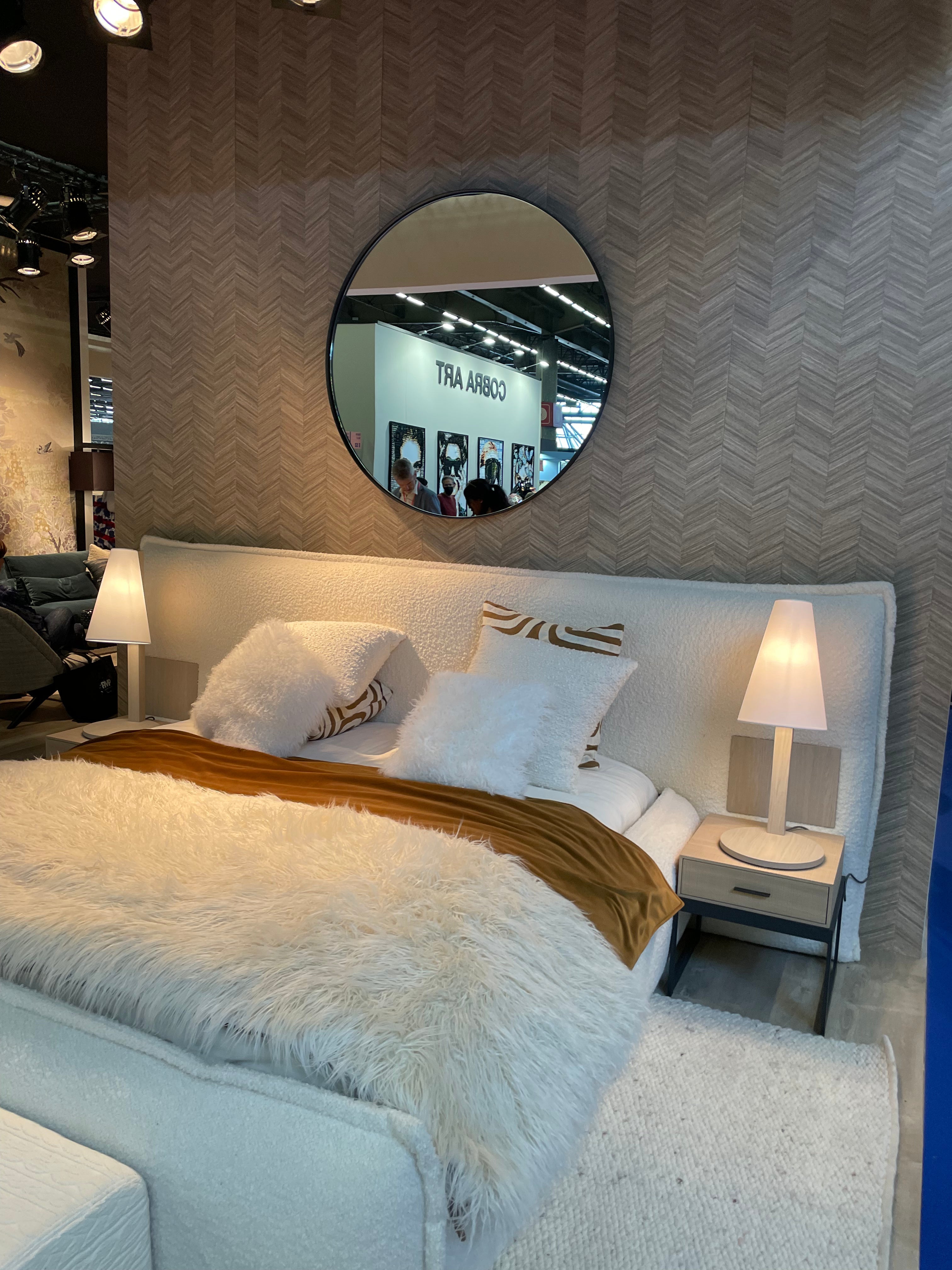 Bespoke Custom made full headboard bedhead available to order priced from:-Beds & Bed Frames-Renaissance Design Studio