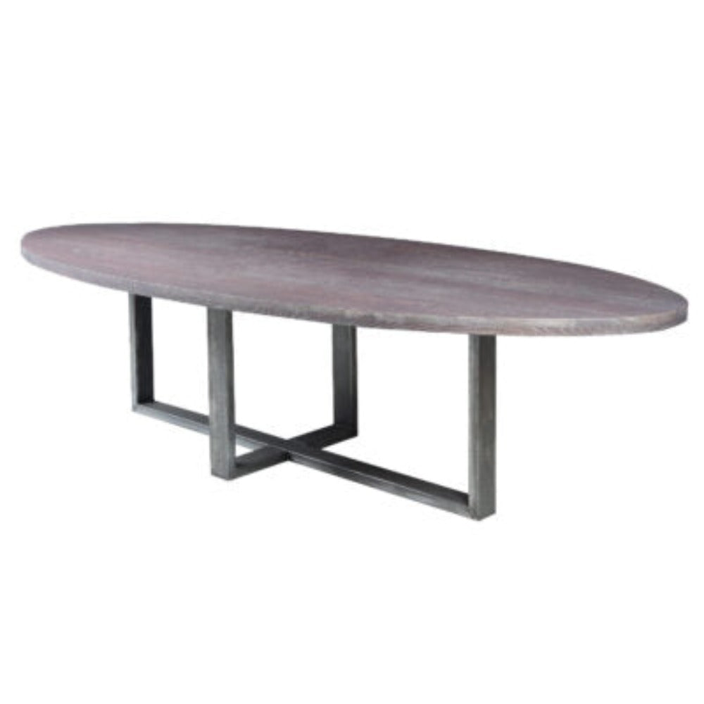 Bespoke dining tables in solid oak made specifically for you see showroom-Renaissance Design Studio