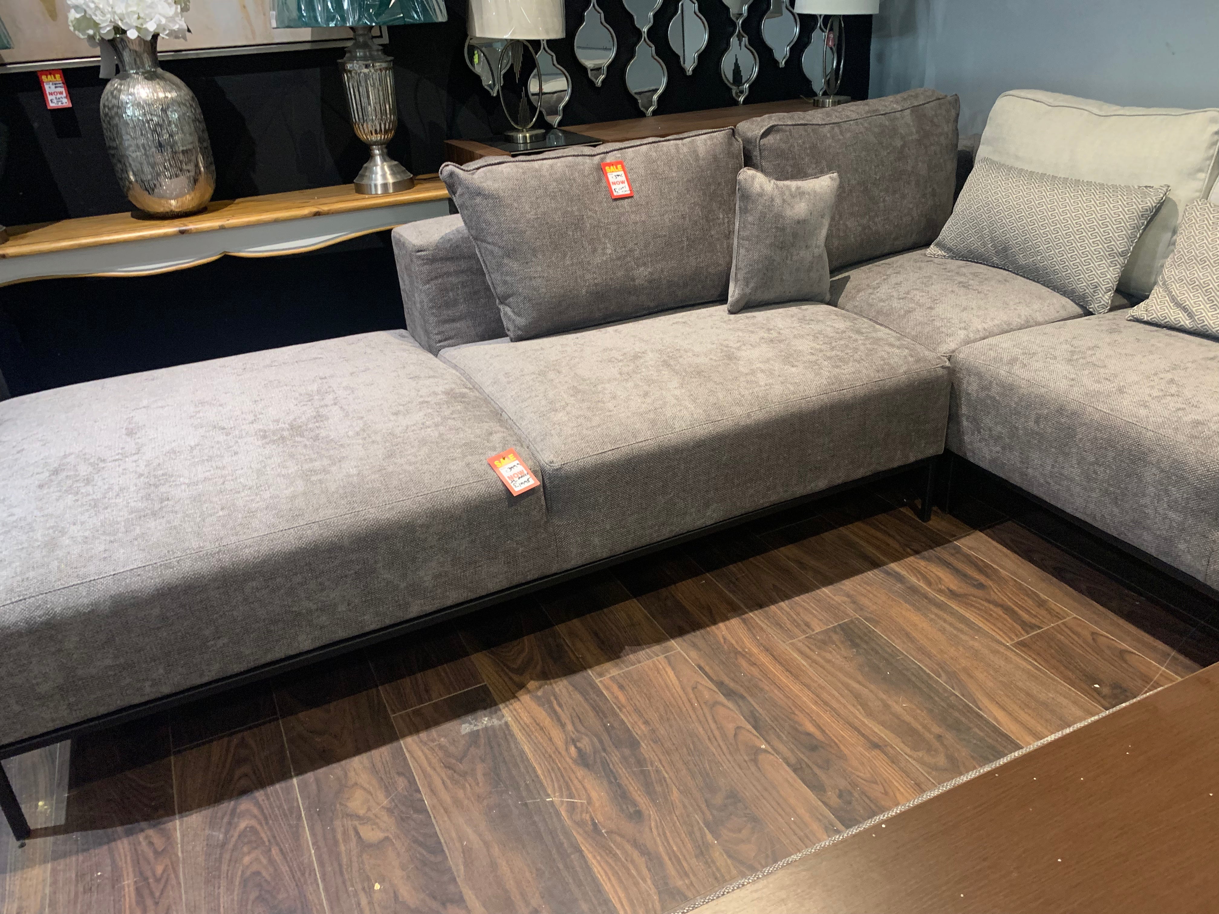 Bi Bi contemporary MODULAR Corner Sofa Ex display Less than half price ! Sold as seen pay instore only-Sofas-Renaissance Design Studio