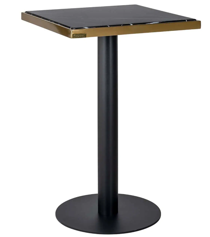 Bistro table marble Zenza 50 cm-Renaissance Design Studio