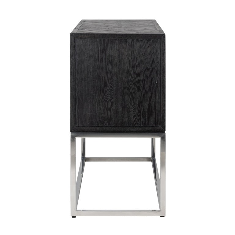 Blackarch dresser 2 drawer-Renaissance Design Studio