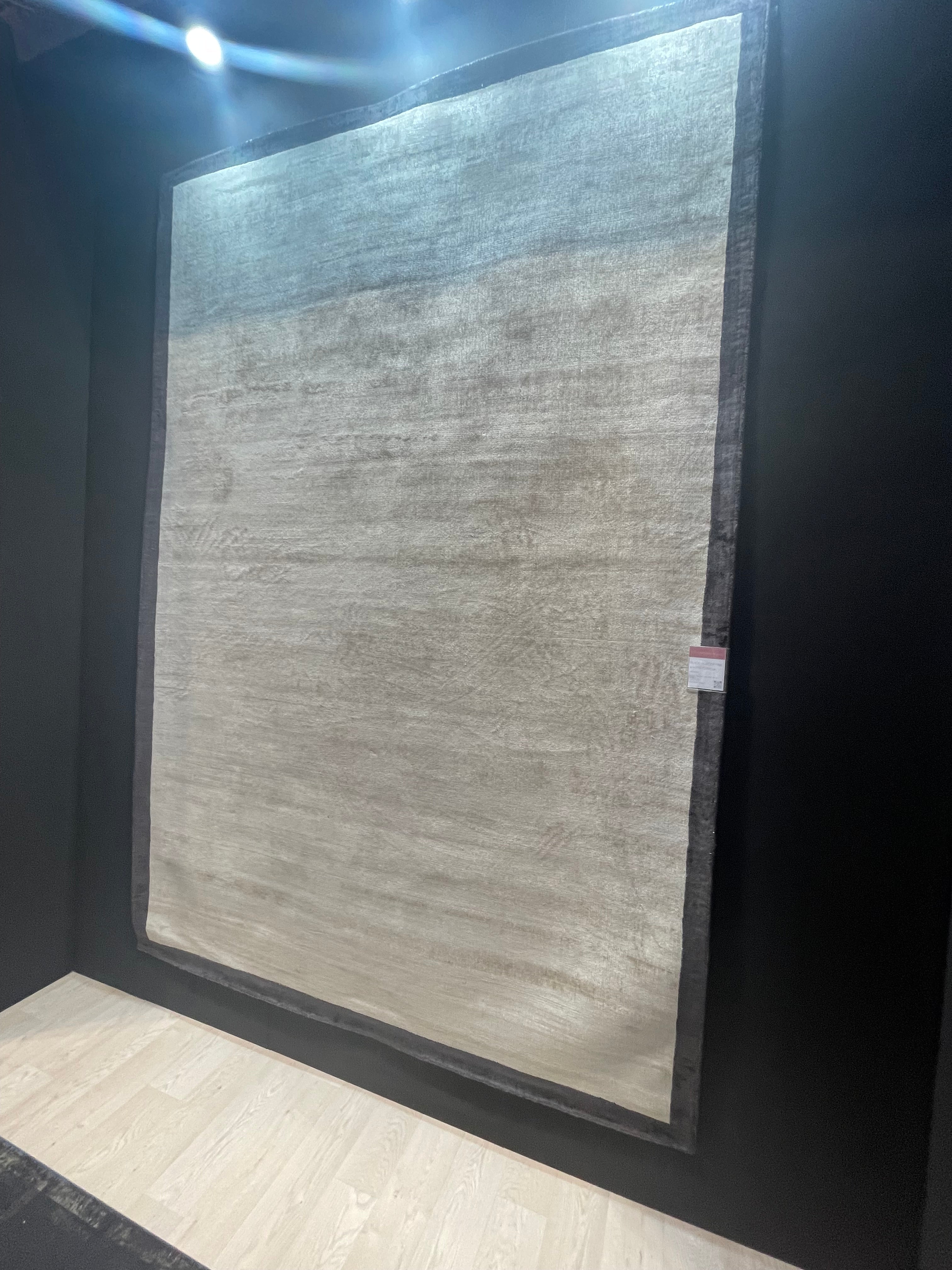 Blade Border Rug in several colour combos-Renaissance Design Studio