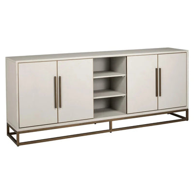 Bluebone 4 door large sideboard in Verona grey