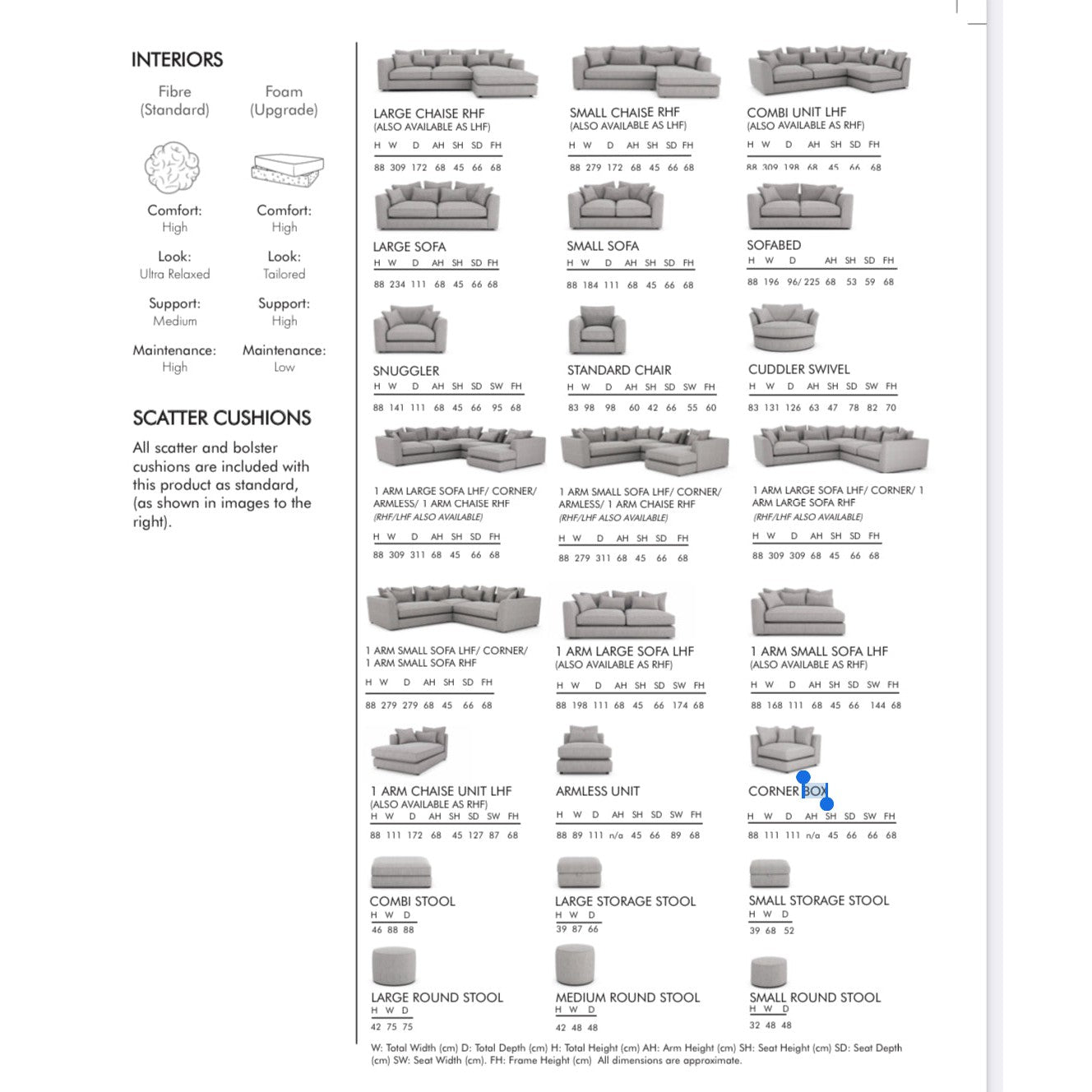 Boston v2 designer large 234 cm sofa made by Whitemeadow ex showroom-Sofas-Renaissance Design Studio