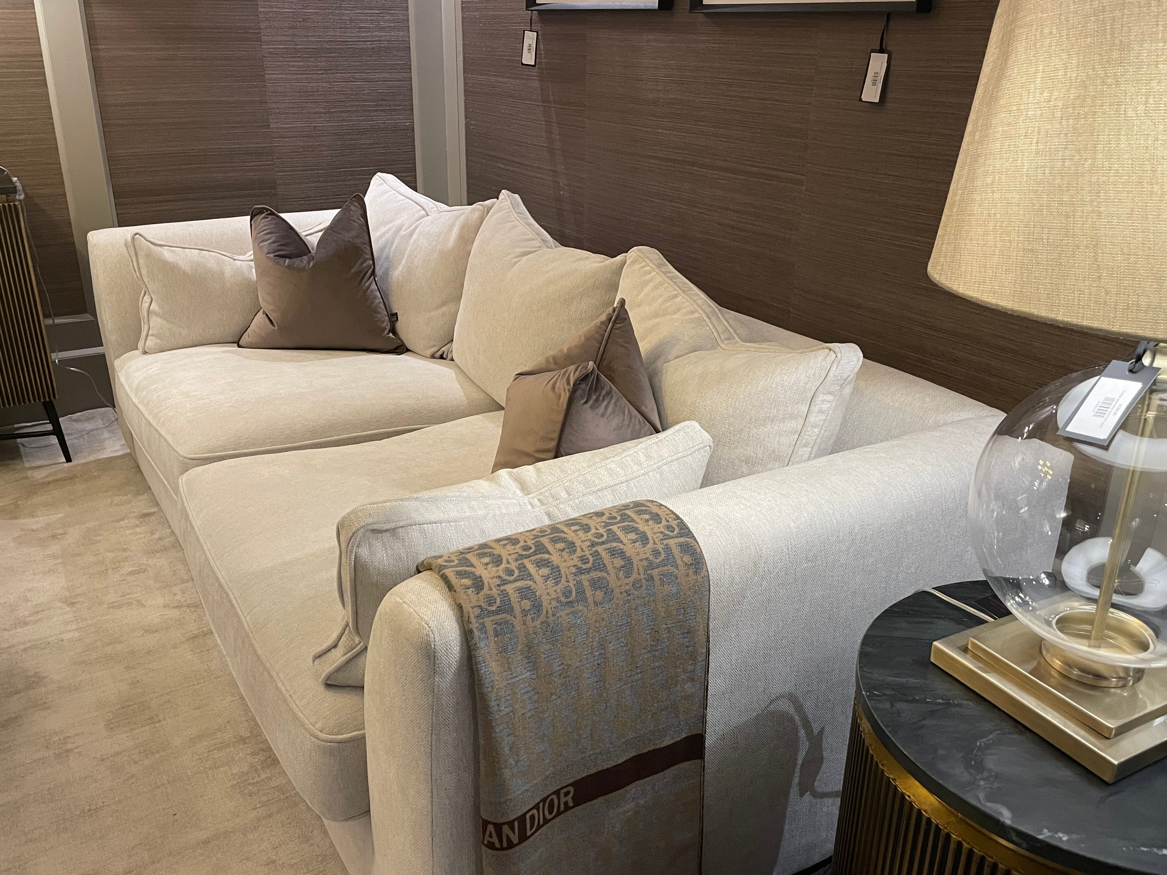 Boston v2 designer large 234 cm sofa made by Whitemeadow ex showroom-Sofas-Renaissance Design Studio