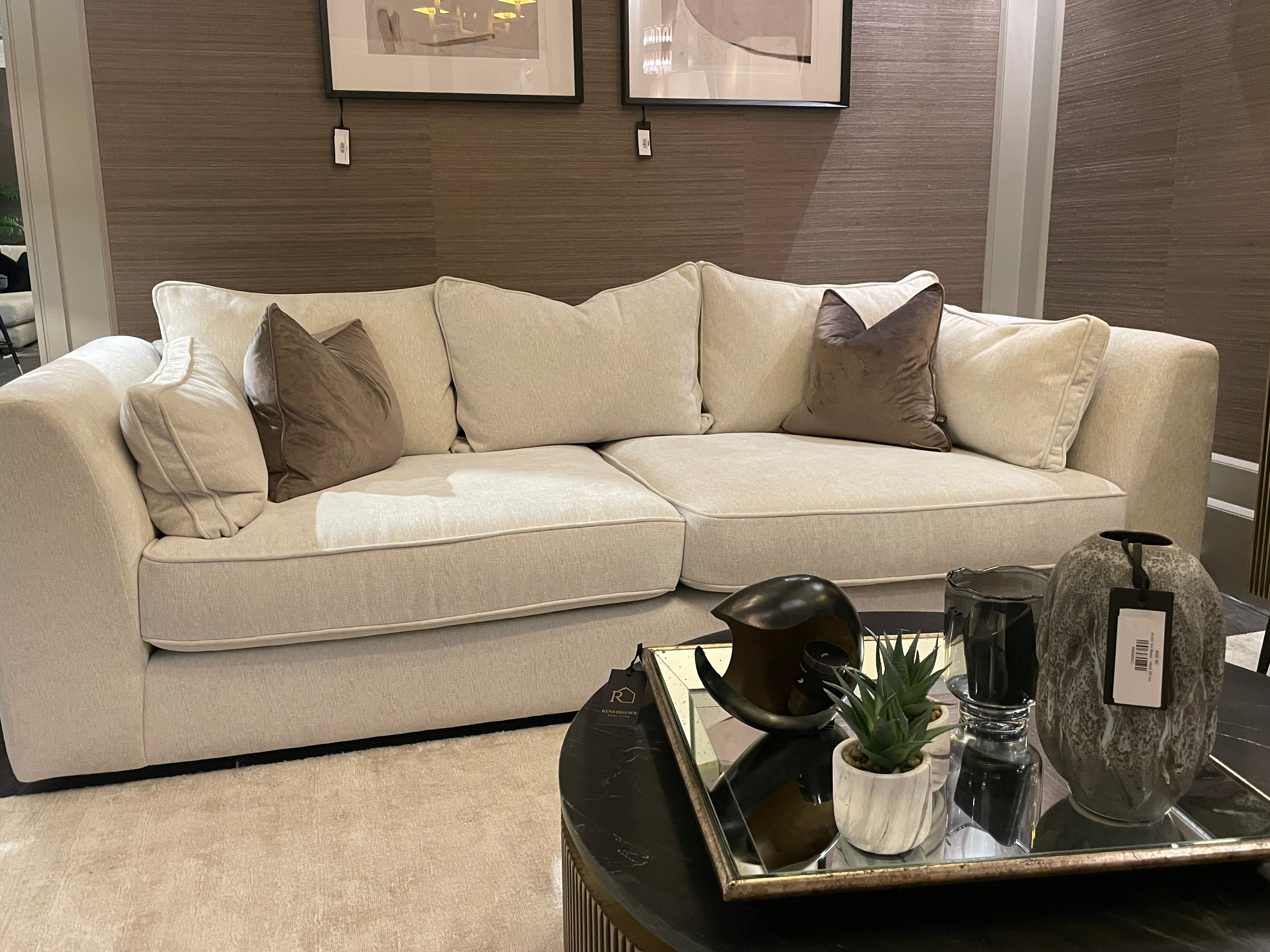 Boston v2 designer large 234 cm sofa made by Whitemeadow ex showroom-Sofas-Renaissance Design Studio