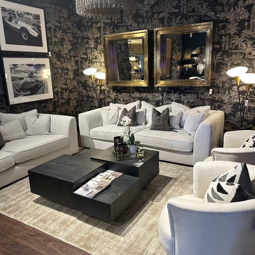 Boston v2 designer large 234 cm sofa made by Whitemeadow ex showroom-Sofas-Renaissance Design Studio