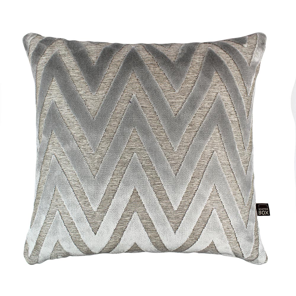 Bowie Cushion Silver-Renaissance Design Studio