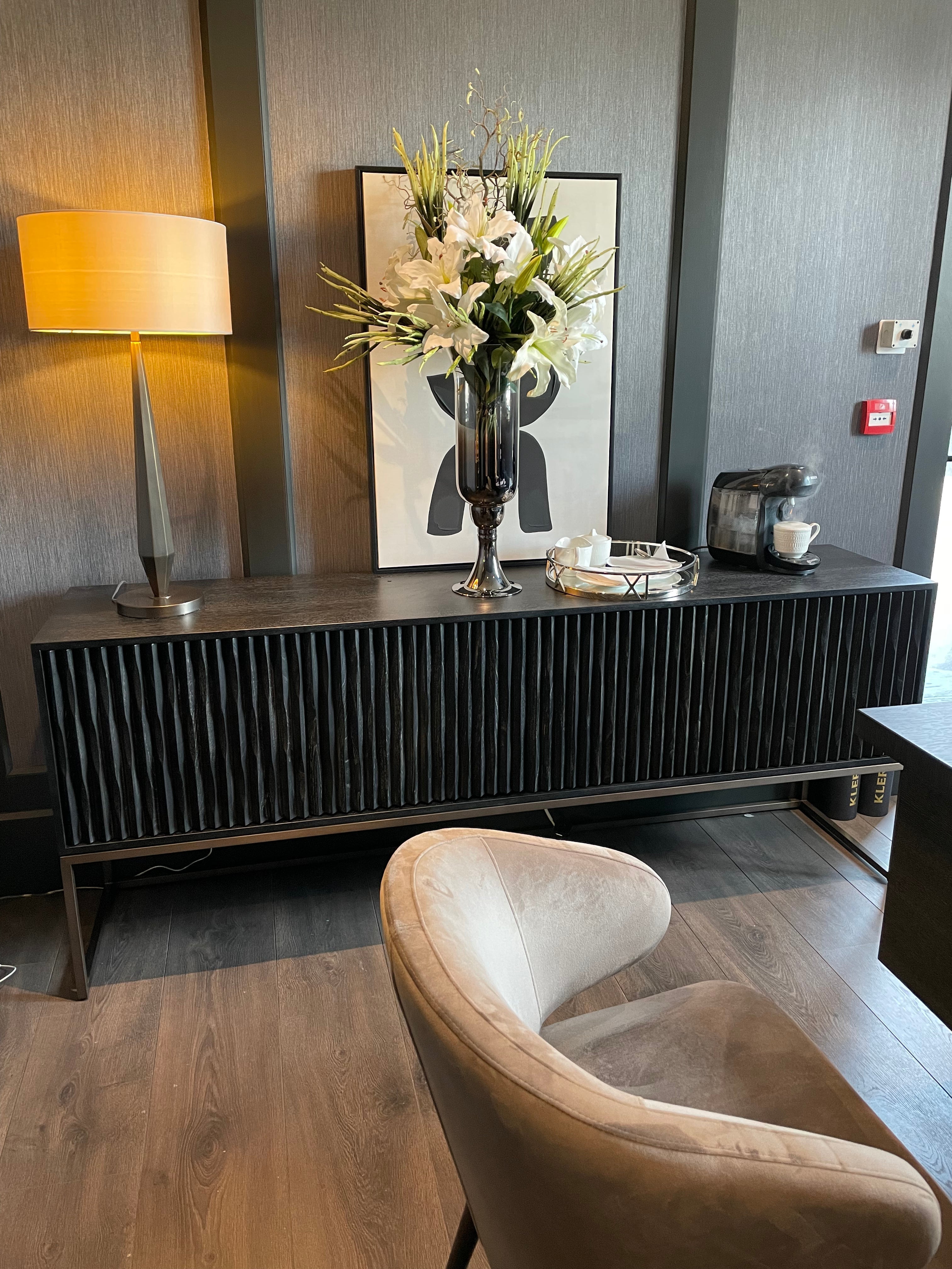 Brayden 4 Door Dresser Sideboard by Eichholtz.-dresser-Renaissance Design Studio