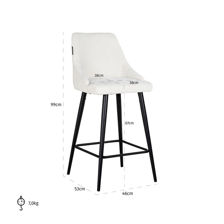 Brooke counter stool x 1 new item-Renaissance Design Studio