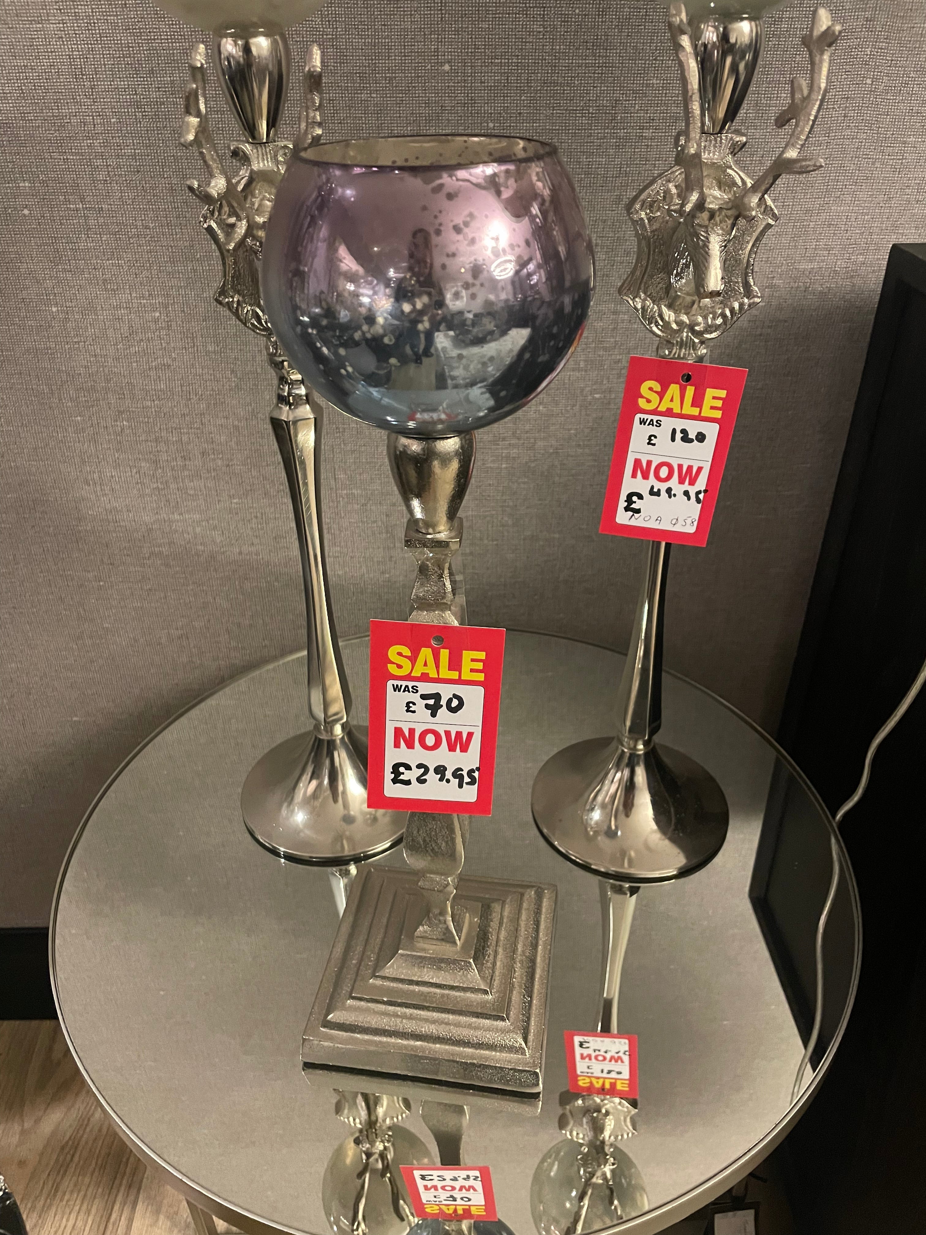 Bulb candle holder half price-Renaissance Design Studio