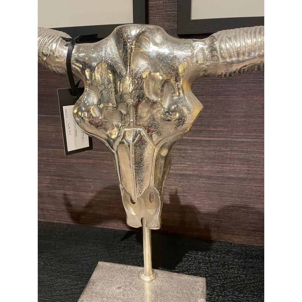 Bullshead on stand Ex-Dispaly special reduced price-Renaissance Design Studio