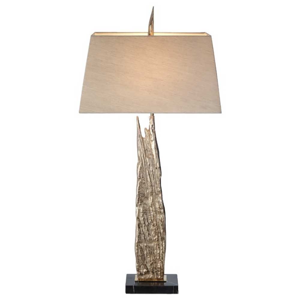 Byron A gold Table Lamp complete w shade reduced-Table Lamp-Renaissance Design Studio