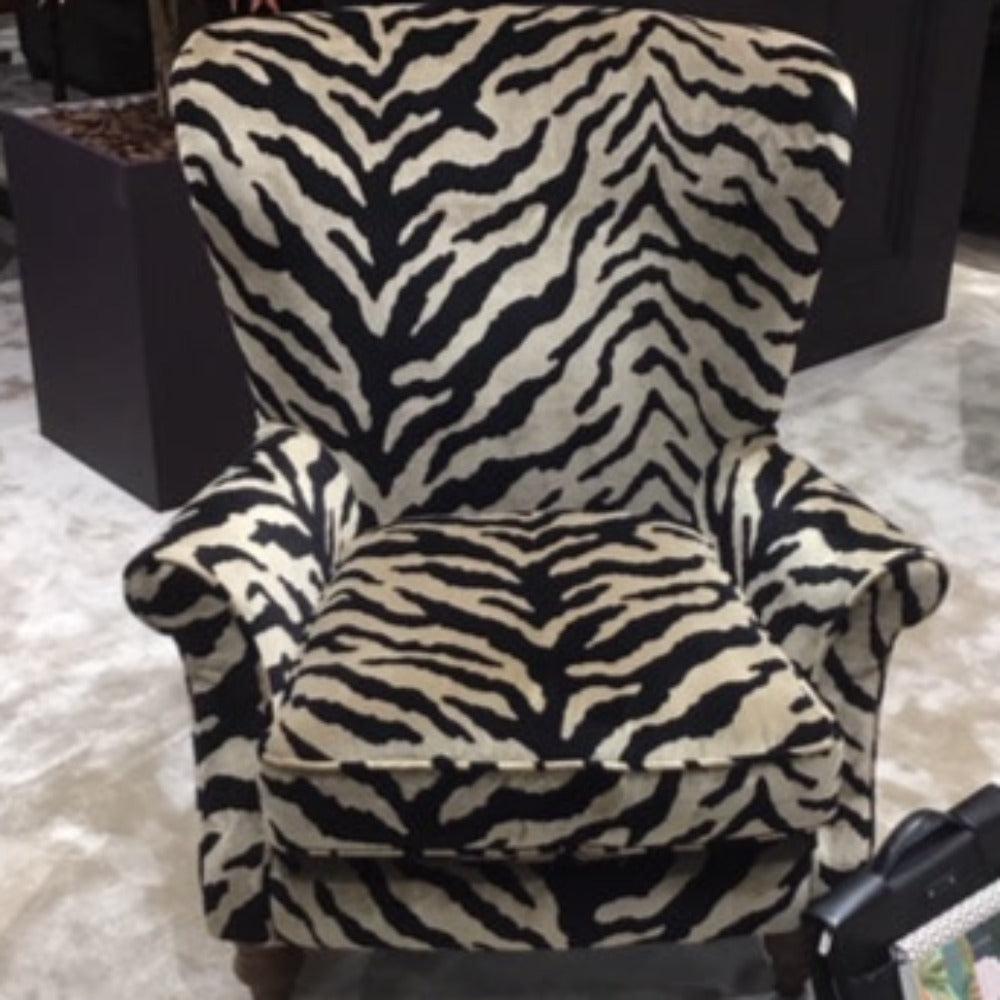Byron H Bespoke Wing Chair by Westbridge – Various Prices per Fabric Choice-Renaissance Design Studio