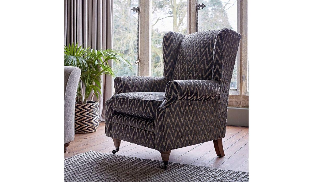 Byron H Bespoke Wing Chair by Westbridge – Various Prices per Fabric Choice-Renaissance Design Studio
