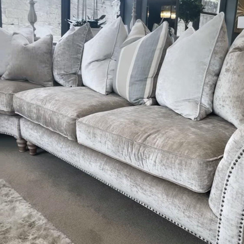 Byron K curved corner sofa by Westbridge