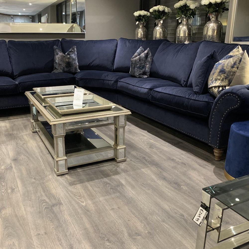 Byron K curved corner sofa by Westbridge