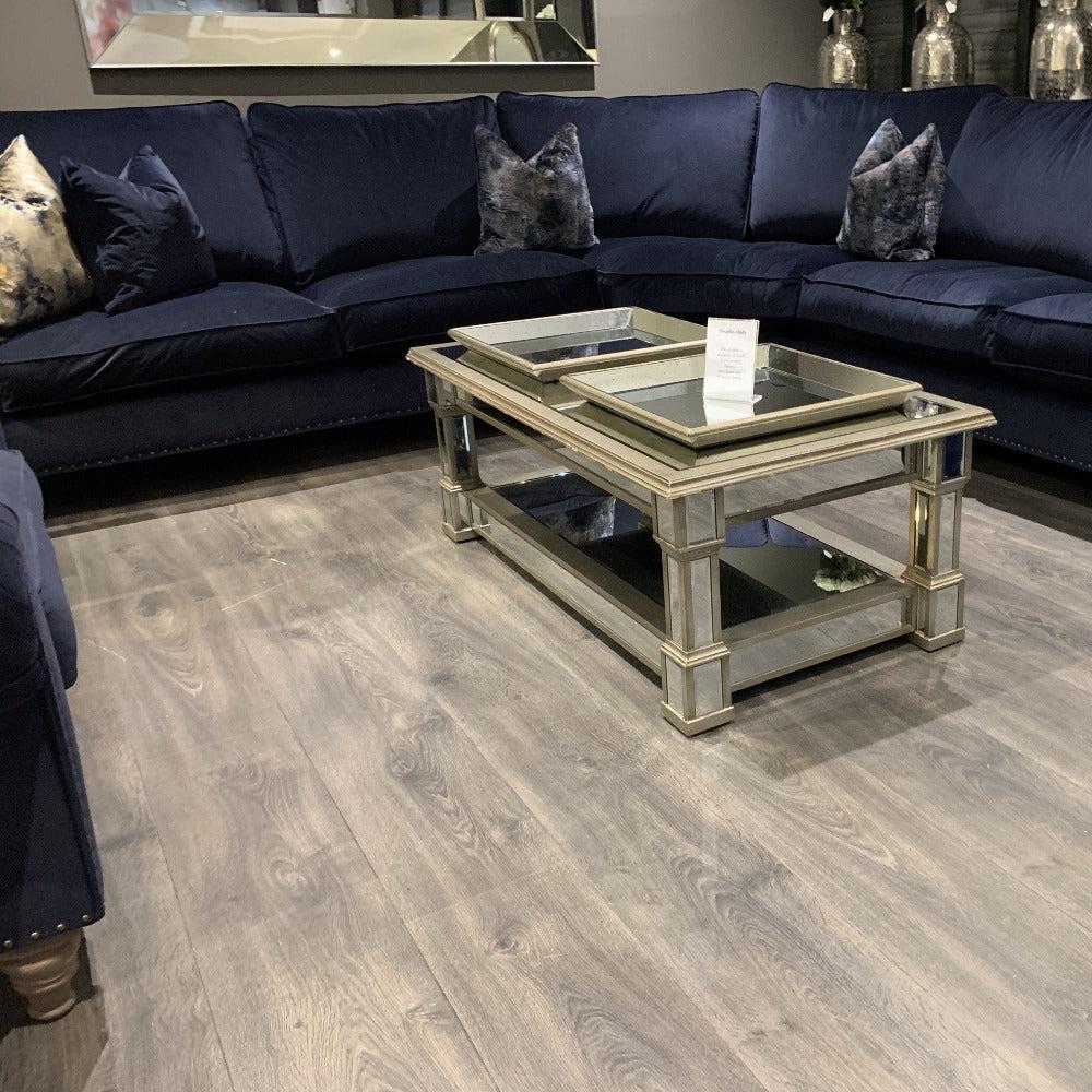 Byron K curved corner sofa by Westbridge