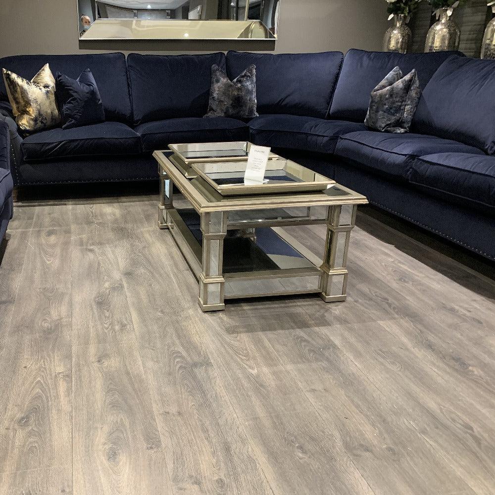 Byron K curved corner sofa by Westbridge