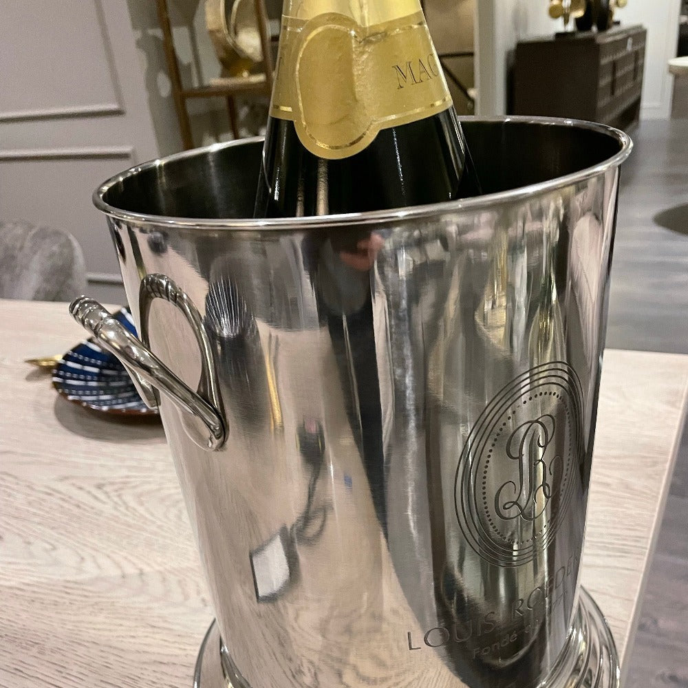 Byron Louis Silver Wine Cooler-Renaissance Design Studio
