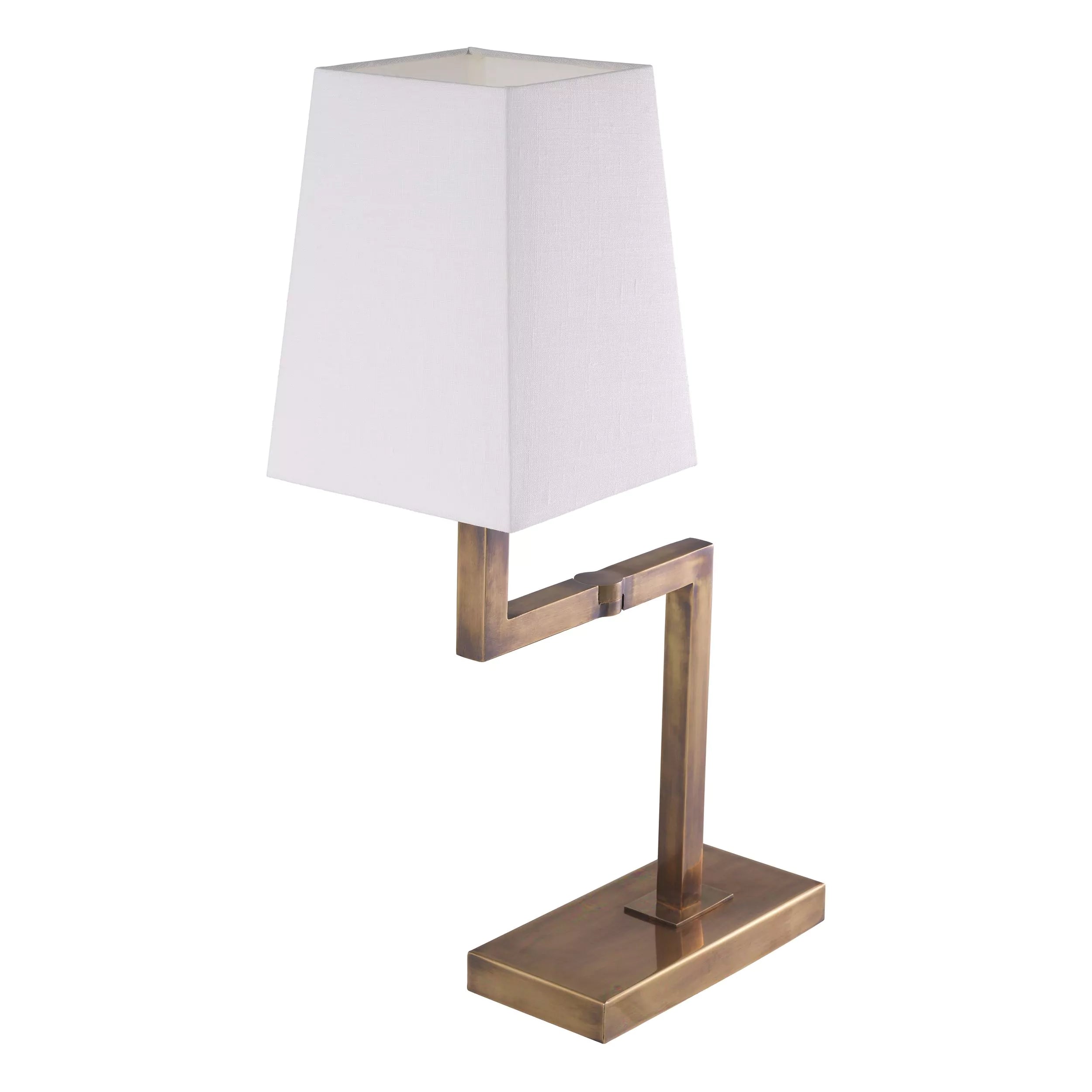 Cambell Table Lamp Vintage brass by Eichholtz REDUCED to order-Renaissance Design Studio