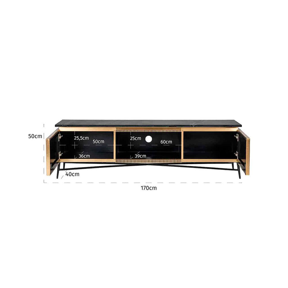 Camden Club I media TV Unit-Renaissance Design Studio