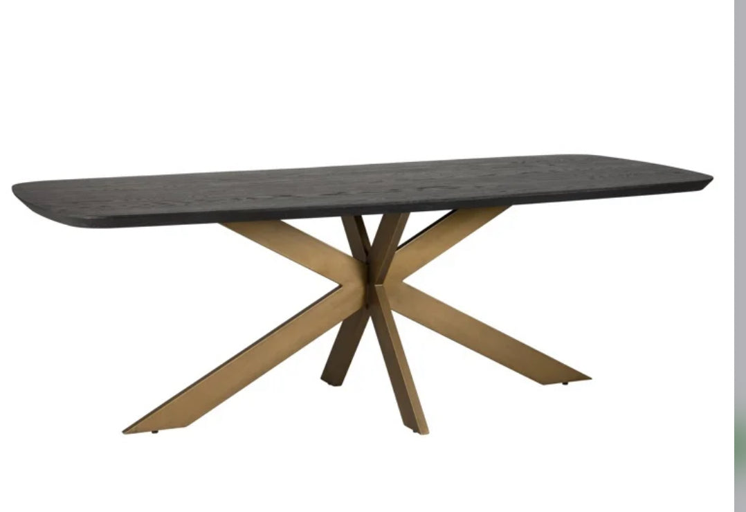 Cameron Danish Oval 280 cm contemporary dining table-Renaissance Design Studio
