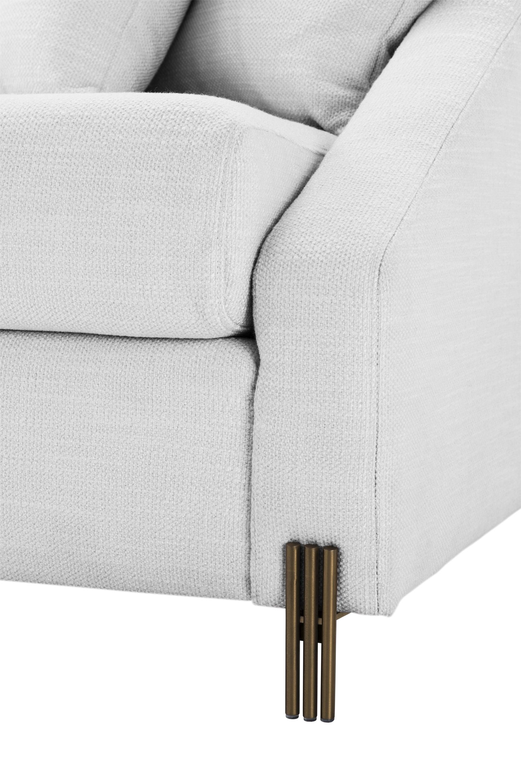 Candice Armchair by Eichholtz in Avalon white REDUCED-Renaissance Design Studio