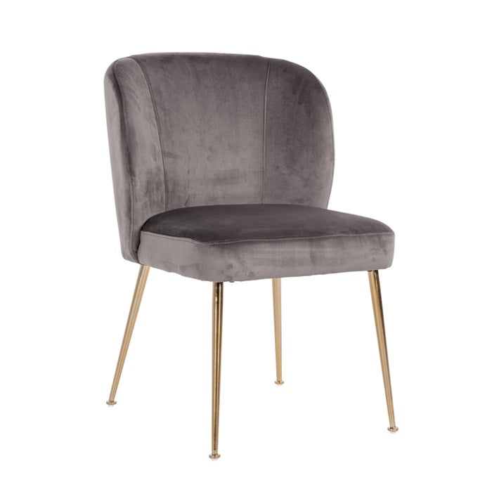 Cannondale velvet dining chairs-Renaissance Design Studio