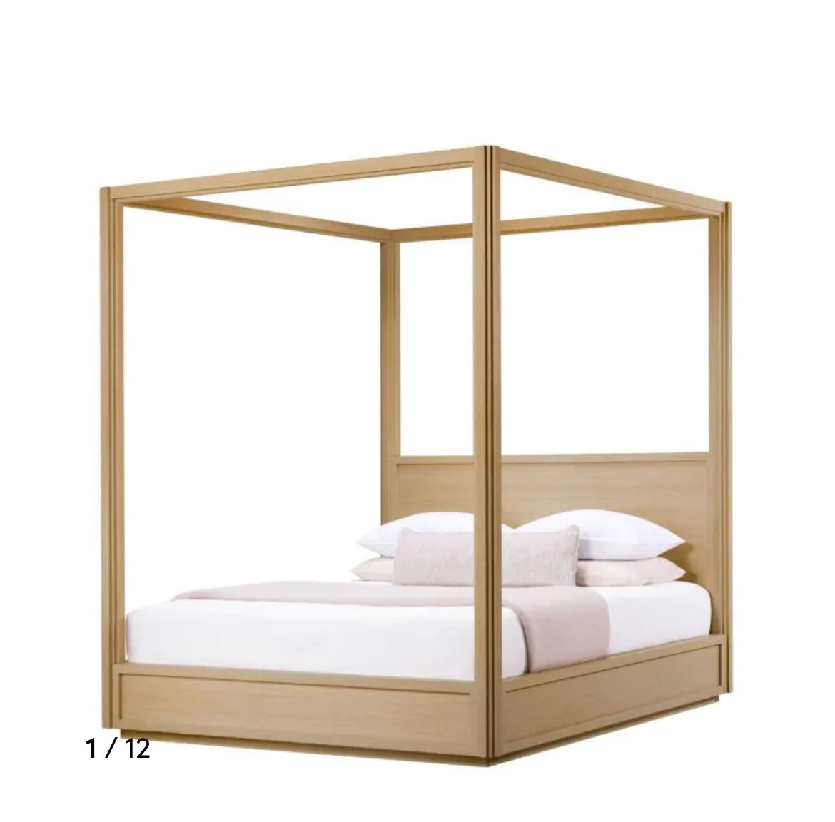 Canopy Bed Tribeca by Eichholtz-bed-Renaissance Design Studio