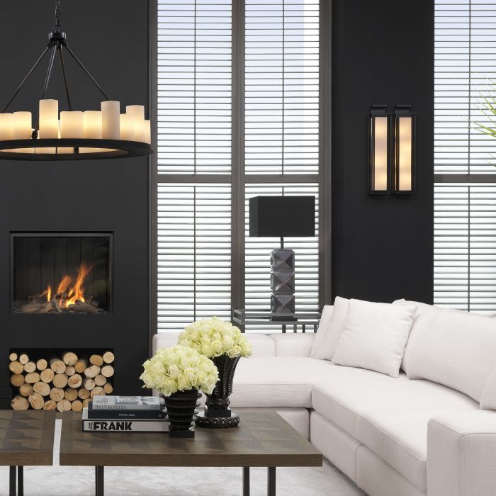 Cara Luxury designer Table Lamp in Antique Bronze by Eichholtz-Renaissance Design Studio