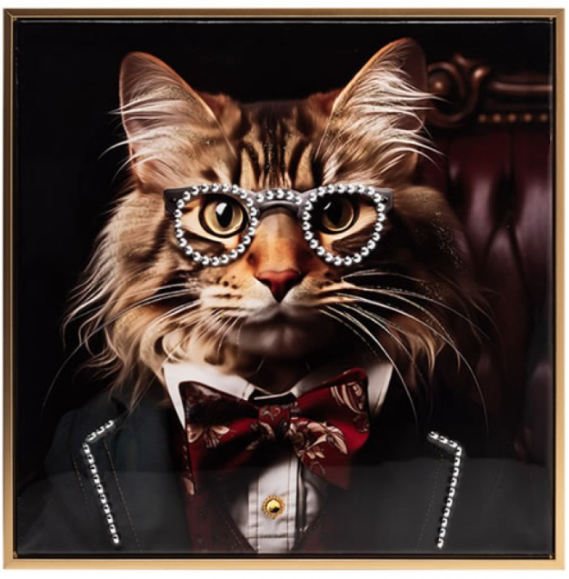Cat Portrait-Renaissance Design Studio