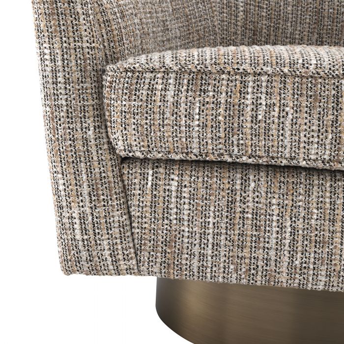 Catene Swivel Chair by Eichholtz-Renaissance Design Studio