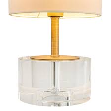 Cavan table lamp with shade-Renaissance Design Studio