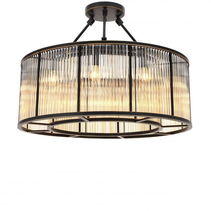 CEILING LAMP BERNARDI L by Eichholtz.-Renaissance Design Studio
