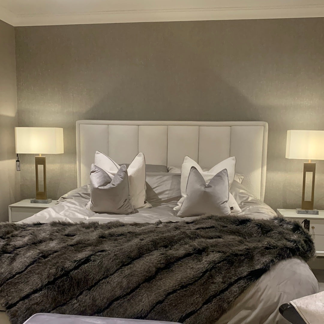 Celena 2 Drawer bedside cabinet Table-Renaissance Design Studio