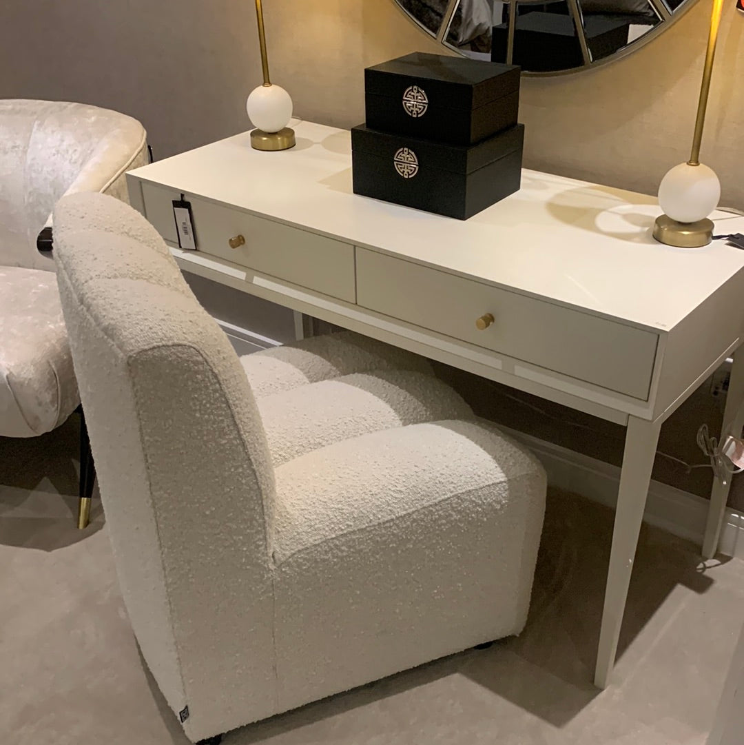 Celena 2 Drawer Dressing Table-Cabinets & Storage-Renaissance Design Studio