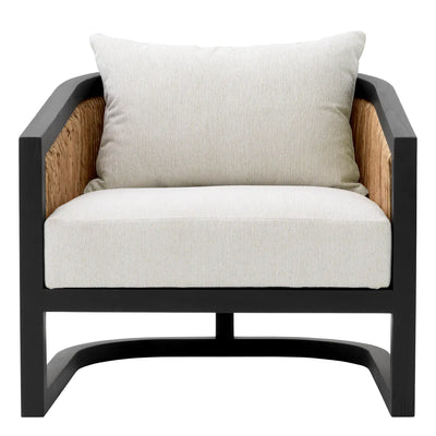 Chair Aruba in natural rattan by Eichholtz ex display