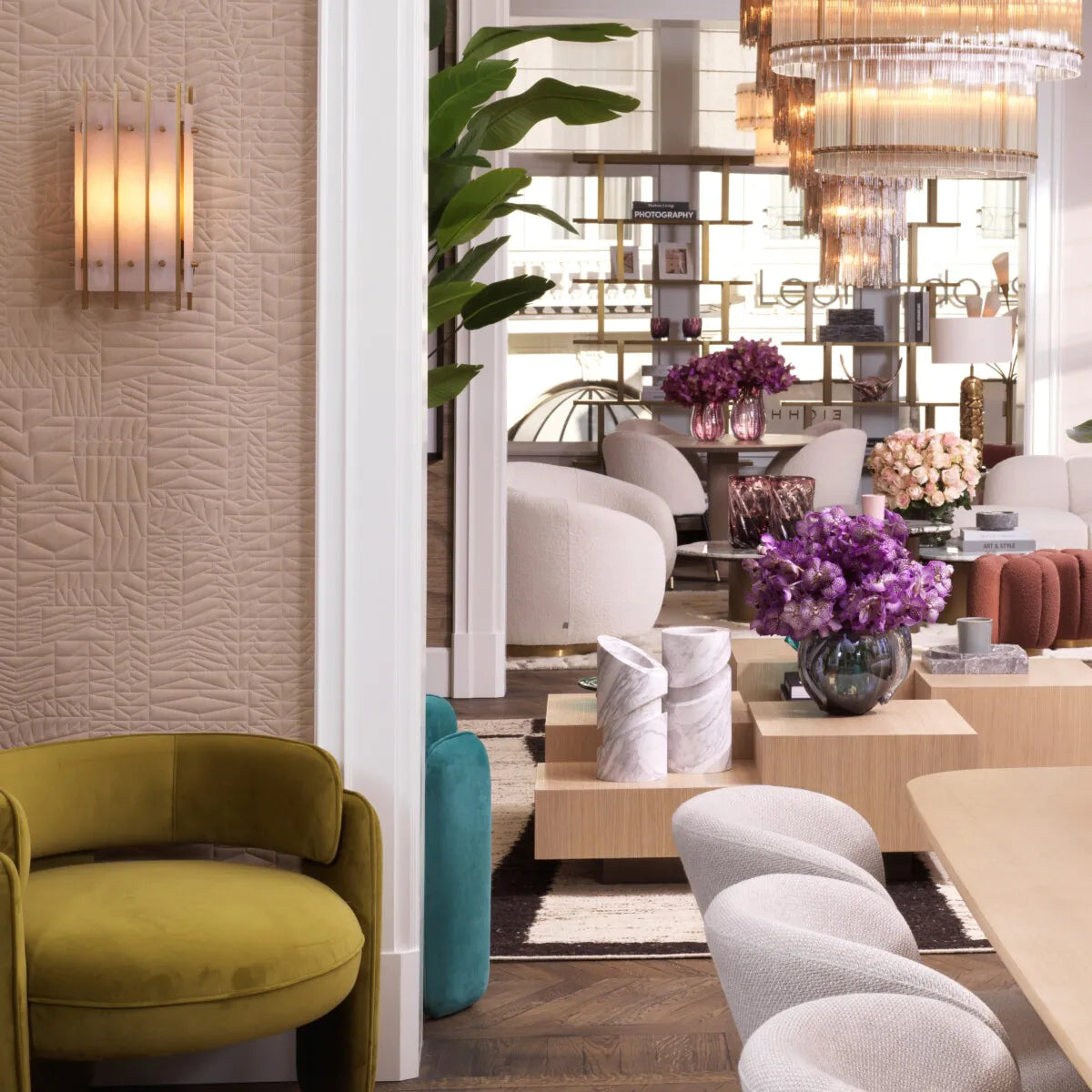Chair Chaplin in Savona velvet by Eichholtz 4 exciting colour choices-Renaissance Design Studio