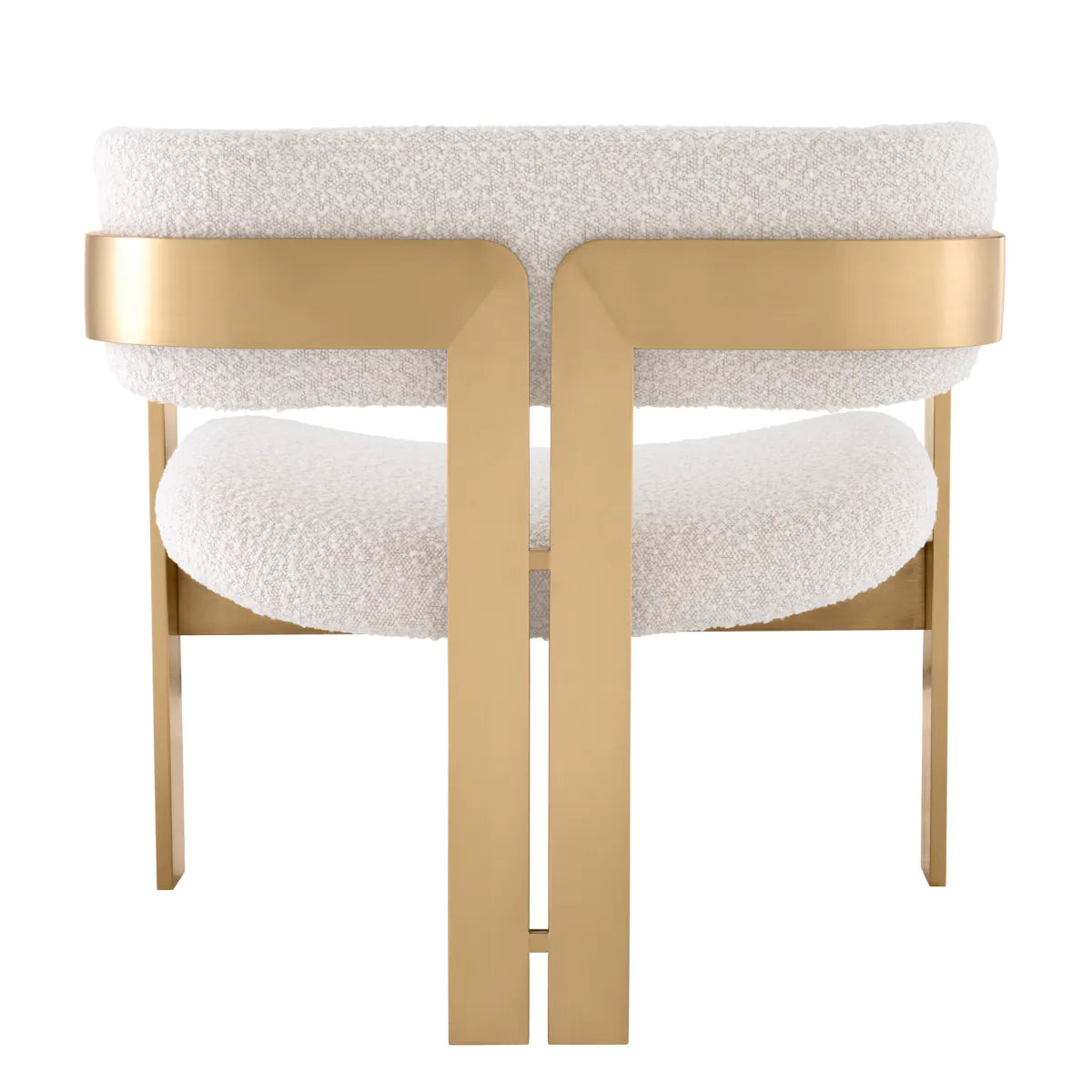 Chair Donato Brushed brass finish by Eichholtz-accent chair-Renaissance Design Studio