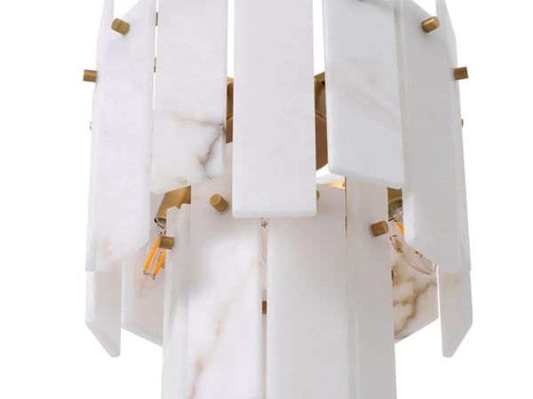 Chandelier Acevedo Alabaster by Eichholtz-Renaissance Design Studio