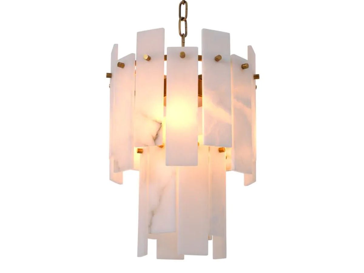 Chandelier Acevedo Alabaster by Eichholtz-Renaissance Design Studio