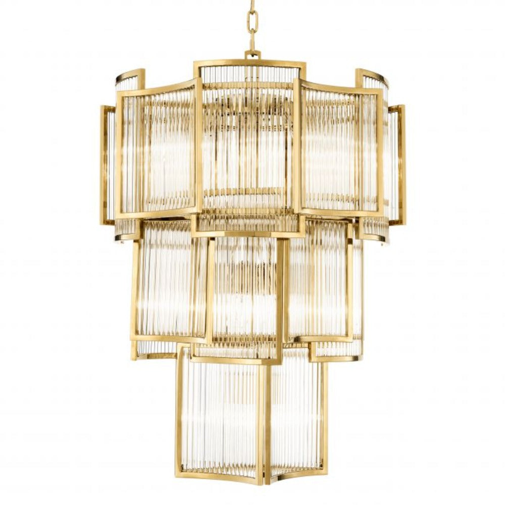 Chandelier Jet Set by Eichholtz gold-Renaissance Design Studio