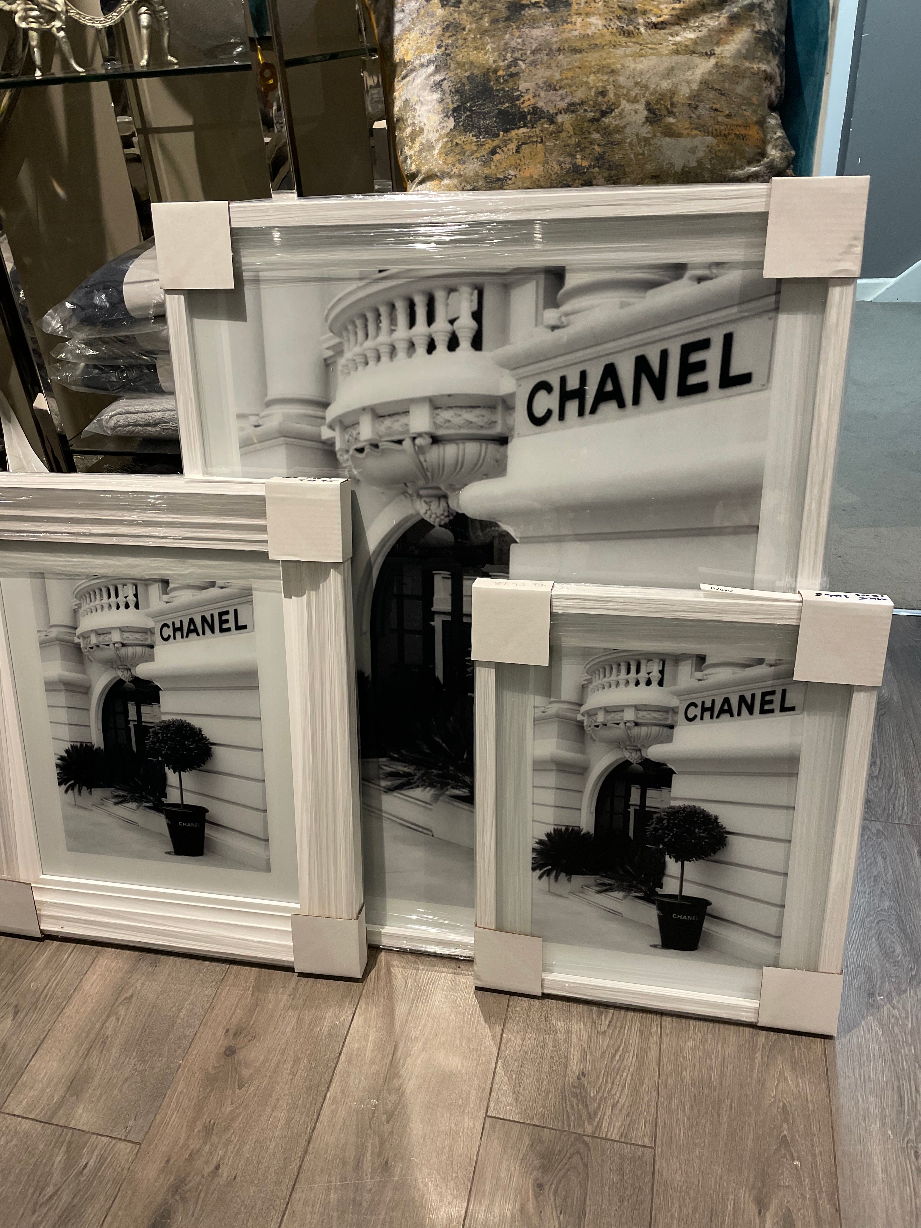 Chanel store front special edition framed wall art-Renaissance Design Studio