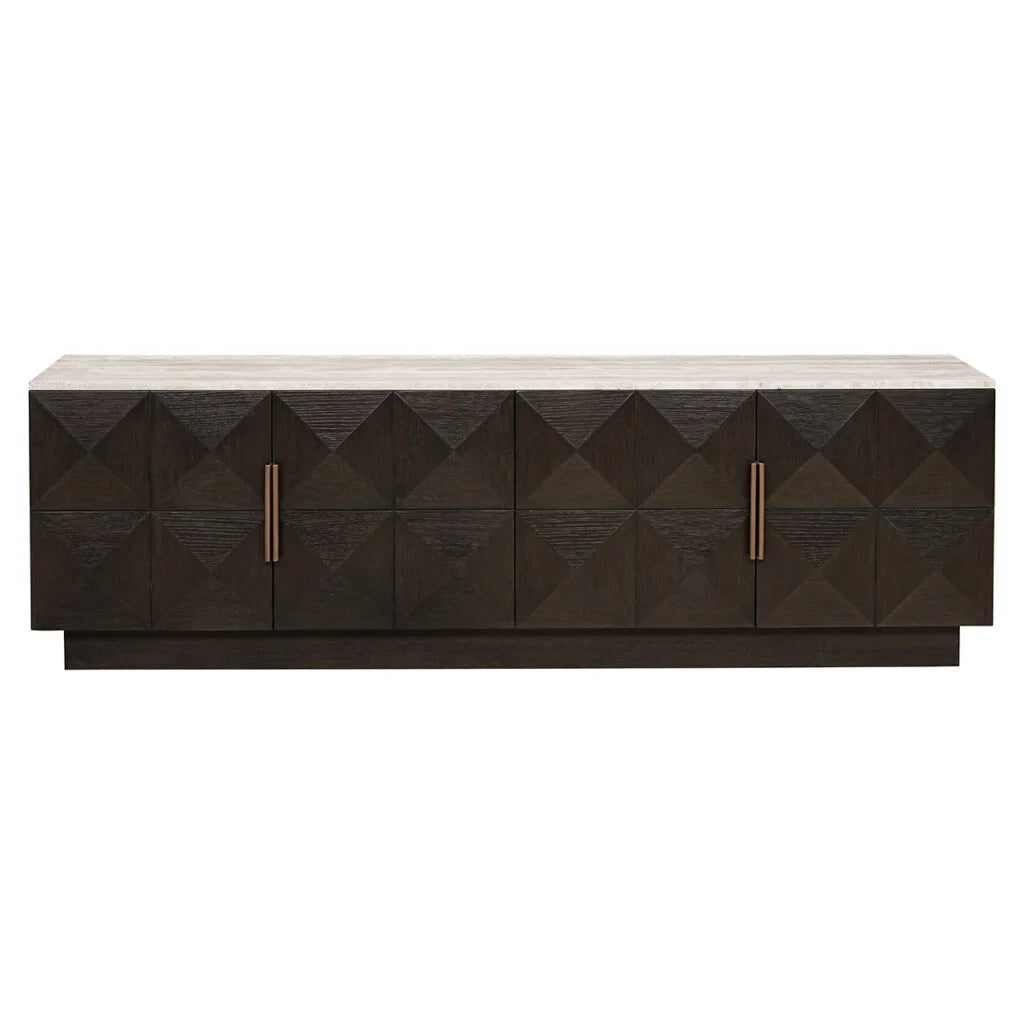 Charles 4 Door TV Unit-Renaissance Design Studio