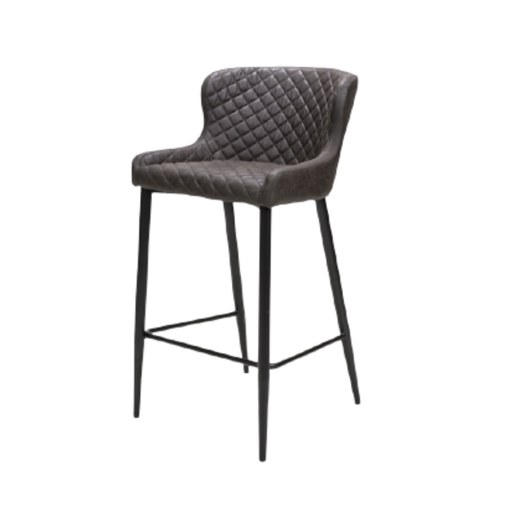 Charlie Bar Stool In Grey/Tan - Reduced Today-Renaissance Design Studio