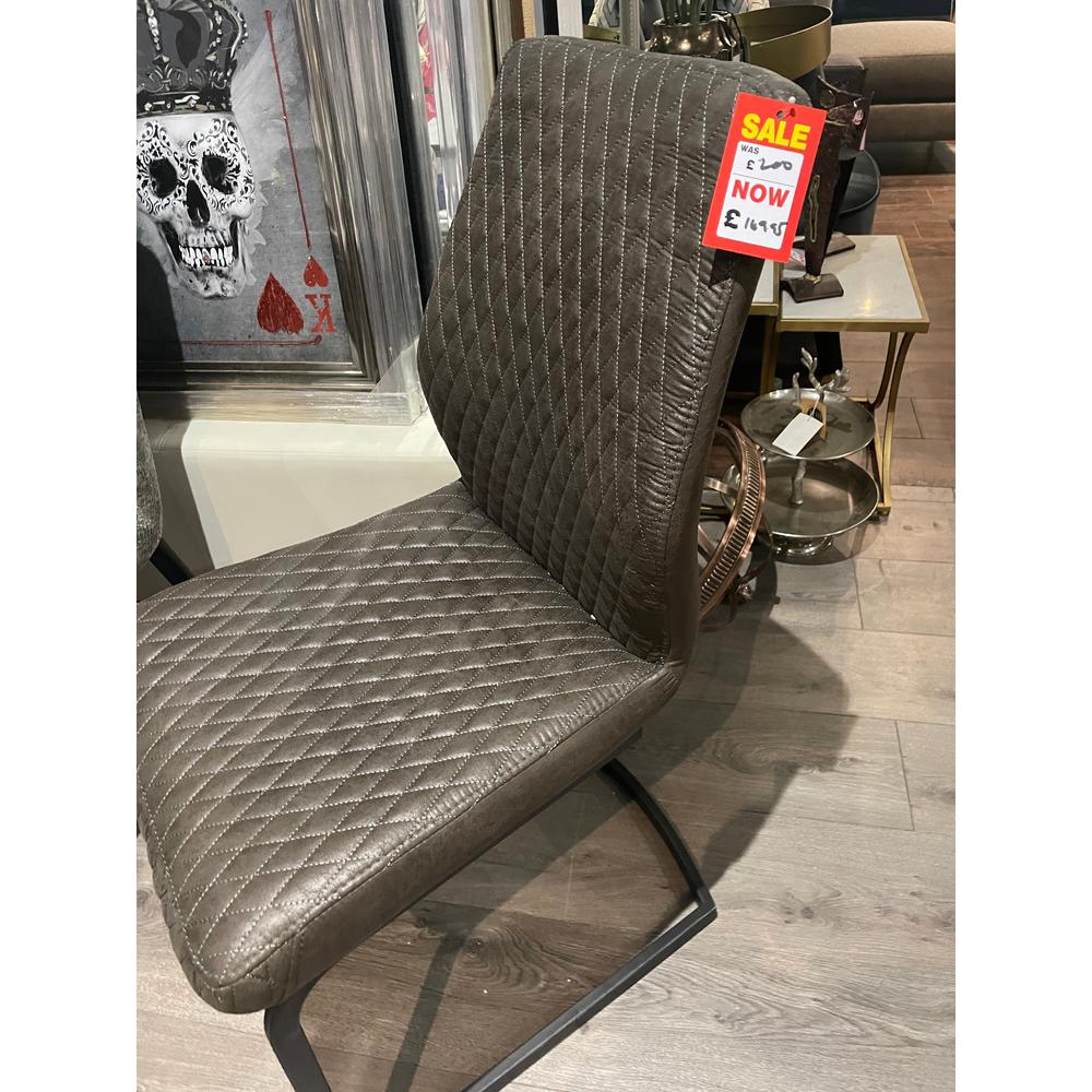 Charlie Faux Leather Dining Chair-Renaissance Design Studio