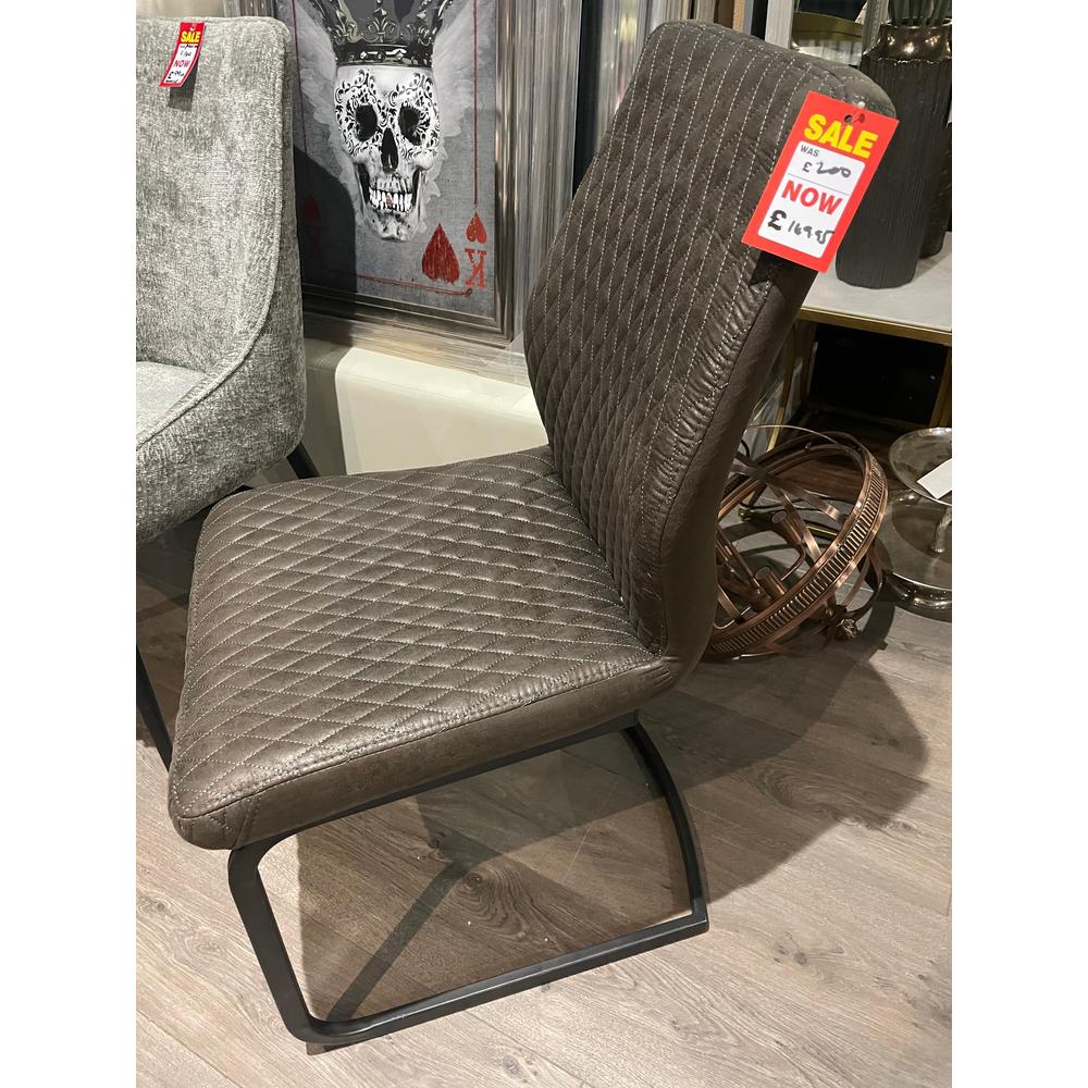 Charlie Faux Leather Dining Chair-Renaissance Design Studio